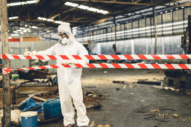 Professional Odor Removal technician working in Union City, TN